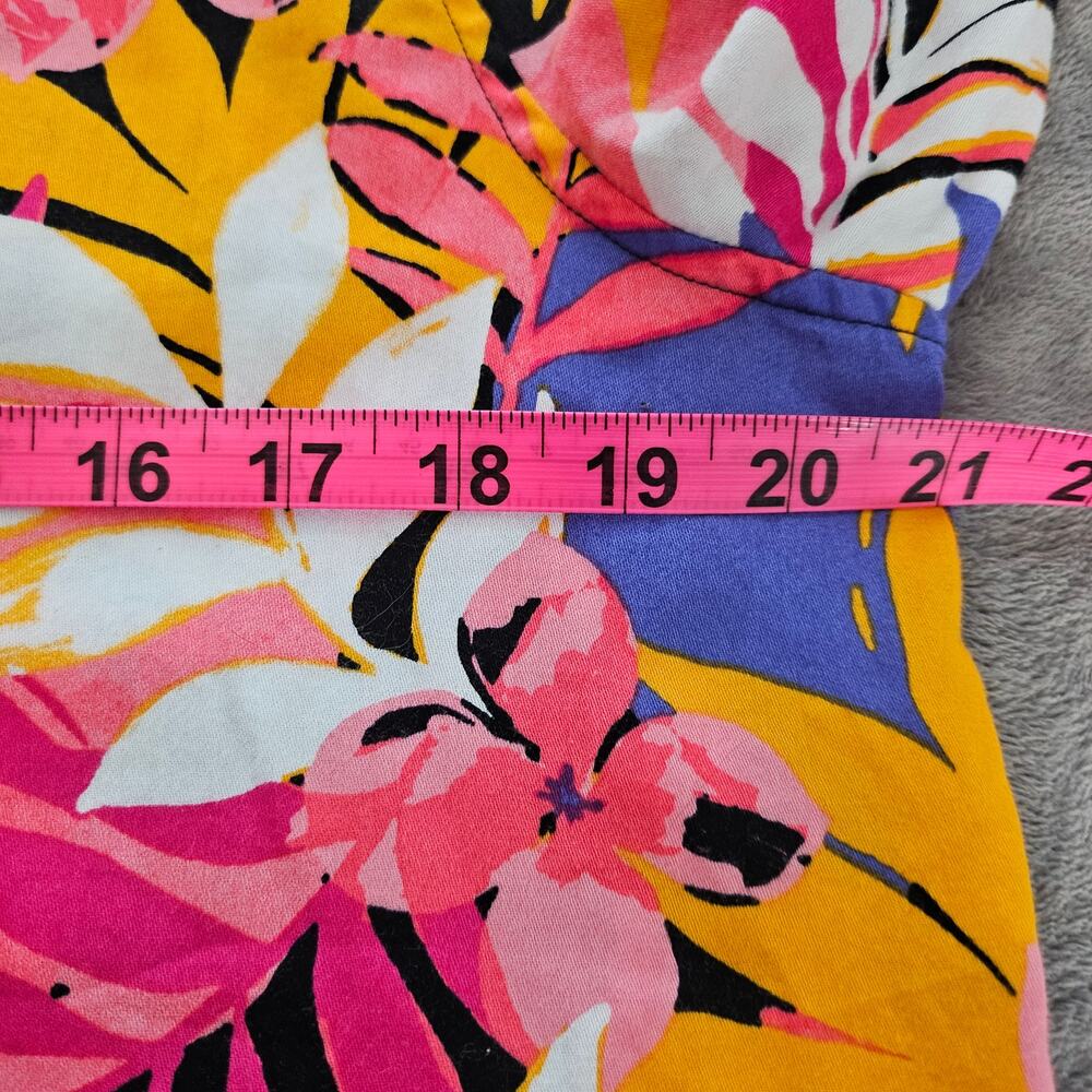 Ruby Rd Tropical Fern Print Wrinkle Resistant Shi… - image 8